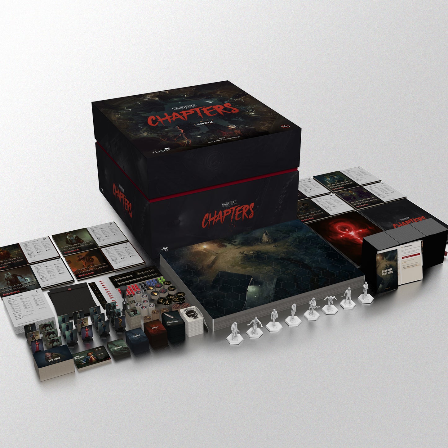 Vampire: The Masquerade — CHAPTERS - Core Box (1st edition)